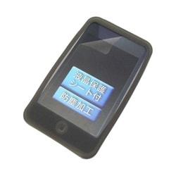 iPod touch用 シリコンケース ブラック IPT-GM2/BK
