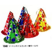 クリスマス用品 [ツートンホイルラッキー帽 モール]