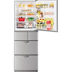 ヨドバシ.com - シャープ SHARP 冷蔵庫（415L・右開き） シルバー系 SJ-KE42R-S 通販【全品無料配達】