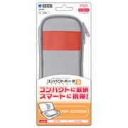 コンパクトポーチポータブル3 グレー [PSP-3000/2000用]
