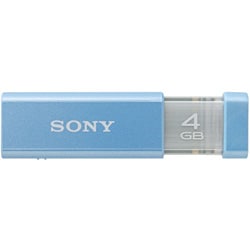 USB2.0対応 フラッシュメモリ ポケットビット アイスブルー 4GB USM4GL-L