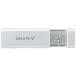 USB2.0対応 フラッシュメモリ ポケットビット スノーホワイト 2GB USM2GL-W
