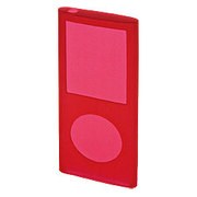 第4世代 iPod nano用 シリコンケース レッド PDA-IPOD33R