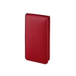 4th iPod nano用ソフトレザーケース レッド PDA-IPOD34R