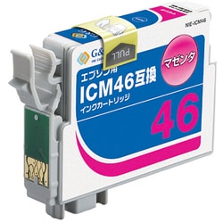 エプソンICM46互換インクカートリッジ マゼンタ NIE-ICM46