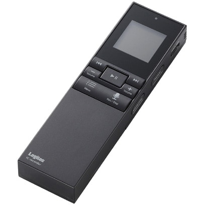microSD ボイスレコーダー 2GB ブラック LIC-SR500M02BK