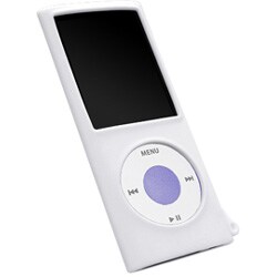 第4世代 iPod nano用 シリコンケース ホワイト RA-SC142W