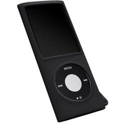 第4世代 iPod nano用 シリコンケース ブラック RA-SC142K