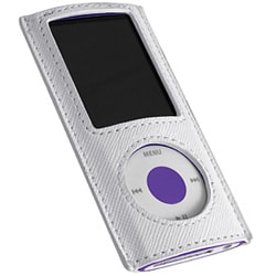 第4世代 iPod nano用 レザーケース ホワイト RA-LC141W
