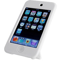iPod touch用 シリコンケース ホワイト RA-SC421W