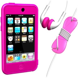 iPod touch用 スターターキットセット ピンク Loop Silicon Case for iPod touch 2G Starter Kit SUMLT2G-SKT-PK