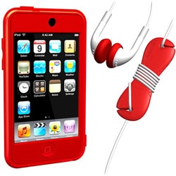 iPod touch用 スターターキットセット レッド Loop Silicon Case for iPod touch 2G Starter Kit SUMLT2G-SKT-RD