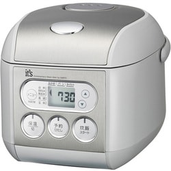 マイコン炊飯器（3.0合炊き） シルバーベーシック It'sシリーズ ECJ-KS30-SB
