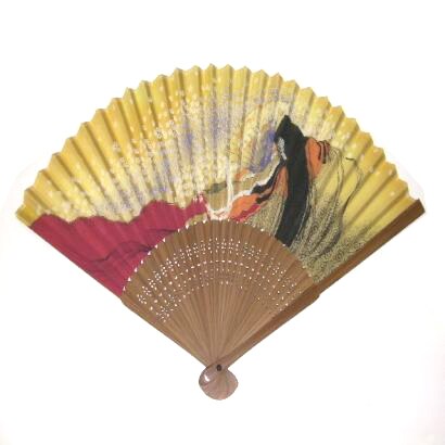 シルク扇子 十二単