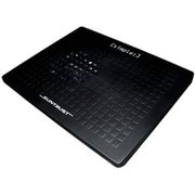 素［simple：］ミニノート用マルチパッド ノートクーラー搭載 SATA2.5インチHDD搭載可能 ブラック STSPD-01BK
