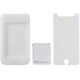 iPod touch用 ジャケット+アダプタ+液晶保護フィルム 3点セット ホワイト UAMASF03WH