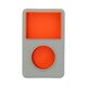 iPod classic 120GB/80GB用 カクテルジャケット カンパリオレンジ EIAS03G12OG