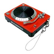 DJスピーカー レッド ZUM80156