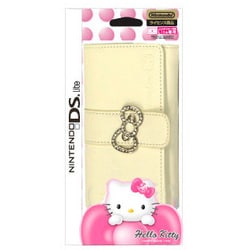 ハローキティ ポーチ ジュエル ホワイト [DS Lite用]