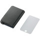 2nd iPod touch用巻き取りソフトレザーケース 液晶保護フィルム付 ブラック AVD-LCRA2TBK