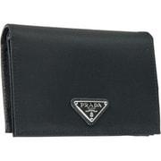 二つ折り財布 1M0668 NERO