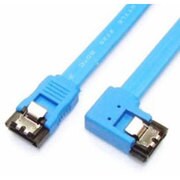 ストッパー付 SATAIIケーブル 片側L型コネクタ（左向き） 50cm PSL50BL