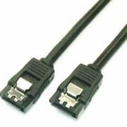 ストッパー付 SATAIIラウンドケーブル 50cm PRS50BK