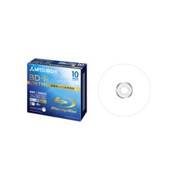録画用BD-R LTH TYPE 1-2倍速 25GB 10枚 インクジェットプリンタ対応 VLR130NP10