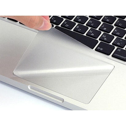 トラックパッドフィルム MacBook 13inch・MacBook Pro 15inch/アルミニウムユニボディモデル用 クリア 2枚入り PTF-50