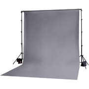 バックドロップ ソリッドモスリン 3×6m グレー