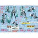 GSRキャラクターカスタマイズシリーズ 初音ミク 1/10scale用シールセット01