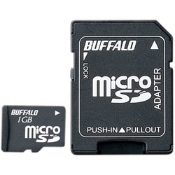 RMSD-BS01GSA [防水仕様 microSDカード 1GB SD変換アダプター付]