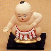 L0660 [博多人形 土俵入り]