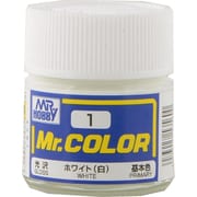 Mr.カラーC-1 [溶剤系アクリル樹脂塗料 ホワイト 光沢]