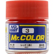 Mr.カラーC-3 [溶剤系アクリル樹脂塗料 レッド 光沢]