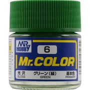Mr.カラーC-6 [溶剤系アクリル樹脂塗料 グリーン 光沢]