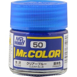 ヨドバシ Com クレオス Creos Mr カラーc 50 溶剤系アクリル樹脂塗料 クリアーブルー 光沢 通販 全品無料配達