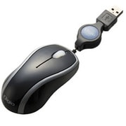 USB接続 ミニオプティカルマウス ブラック MUS-UKT62BK