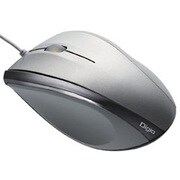 USB接続 オプティカルマウス シルバー MUS-UKT63SL