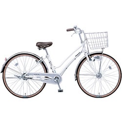 自転車（26型） GCホワイト ann（アン）・ガチガチロック B-ANN614-F