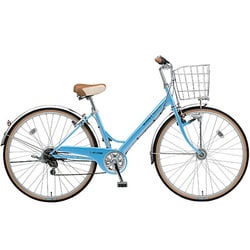 自転車(27型) TCブルー PRET A PORTER(プレタポルテ)・ガチガチロック (6段変速) B-PTN764-V