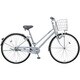 自転車（26型） シャトルシルバー ALair（アルエアー）S・ガチガチロック （3段変速） B-AAS637-S