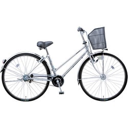 自転車(27型) プラズマシルバー BELTY(ベルティ)D・ガチガチロック (3段変速) B-BND735-S