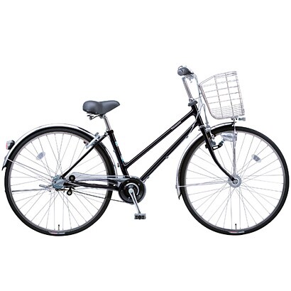 自転車（27型） ピュアブラック BELTY（ベルティ）P・ガチガチロック B-BNP735-B