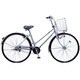 自転車（27型） プラズマシルバー BELTY（ベルティ）P・ガチガチロック B-BNP735-S
