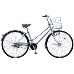 自転車(27型) プラズマシルバー BELTY(ベルティ)P・ガチガチロック B-BNP735-S
