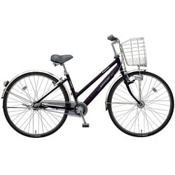自転車(26型) ピュアブラック MARS(マース)アルミ・ガチガチロック (3段変速) B-MAY632-B