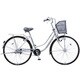 自転車（26型） プラズマシルバー BELTY（ベルティ）W・ガチガチロック （3段変速） B-BNW632-S