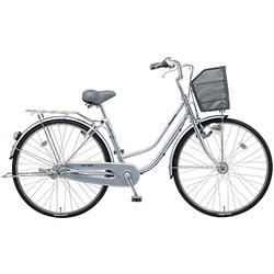 自転車(27型) シャトルシルバー MARS(マース)W・ガチガチロック (3段変速) B-MAW736-S
