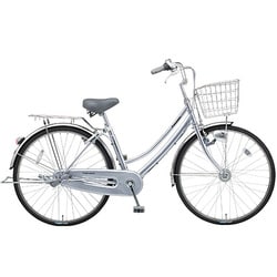自転車(27型) シャトルシルバー Tough Mama(タフママ)・ガチガチロック・シルバーバージョン (3段変速) B-TMS73-S